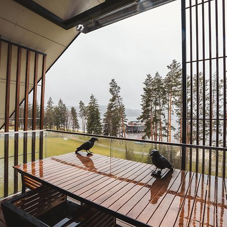 Molo Lipno Resort Luxusni Apartman 4Kk เชสกี้ครุมลอฟ ภายนอก รูปภาพ