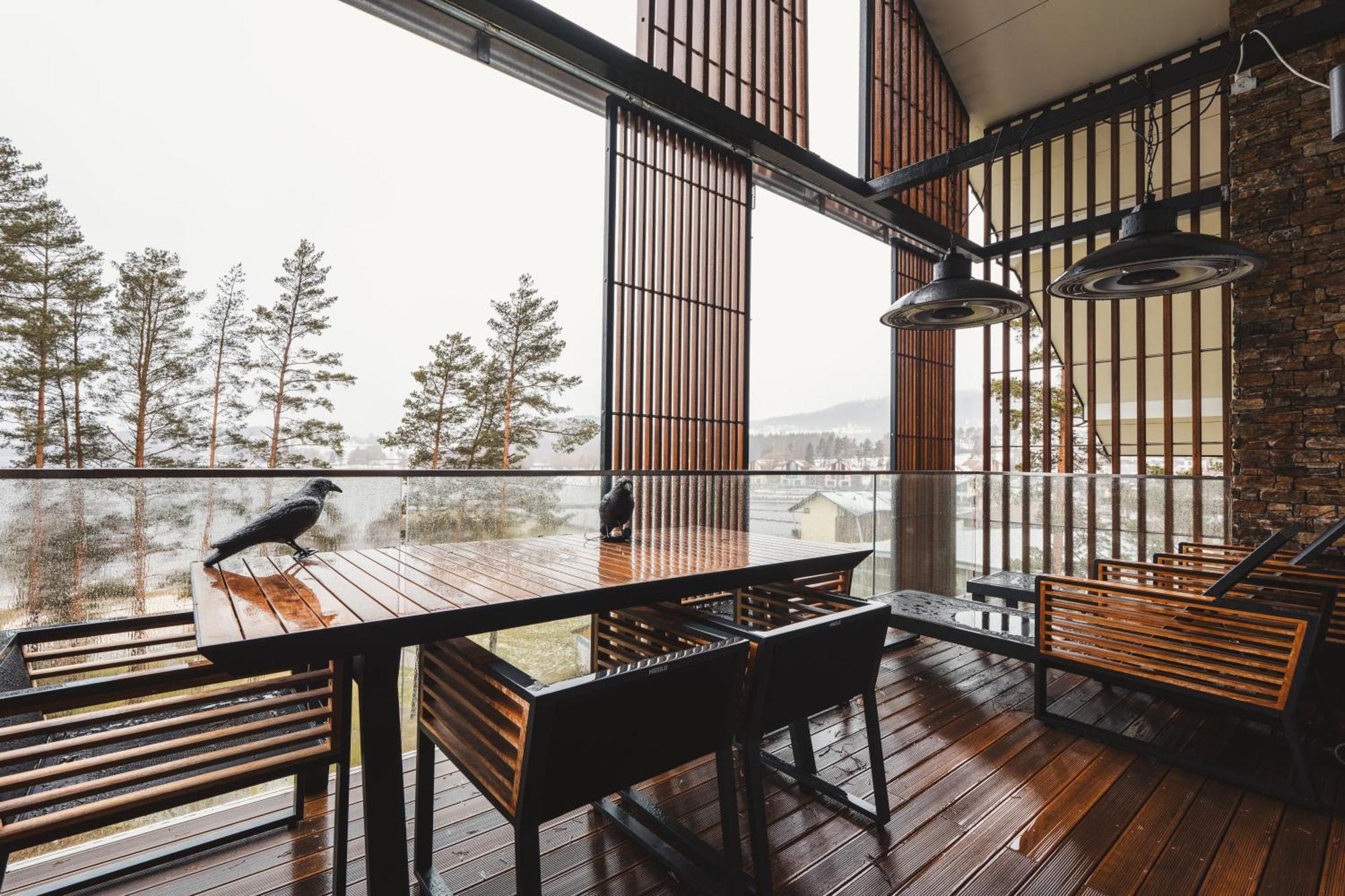 Molo Lipno Resort Luxusni Apartman 4Kk เชสกี้ครุมลอฟ ภายนอก รูปภาพ